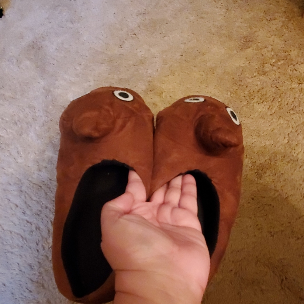 Poop slippers! - Picture 4 of 6